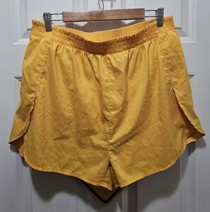 Girlfriend Collective Trail Short Size XXL Citrine Yellow Rare Color 2XL Lined